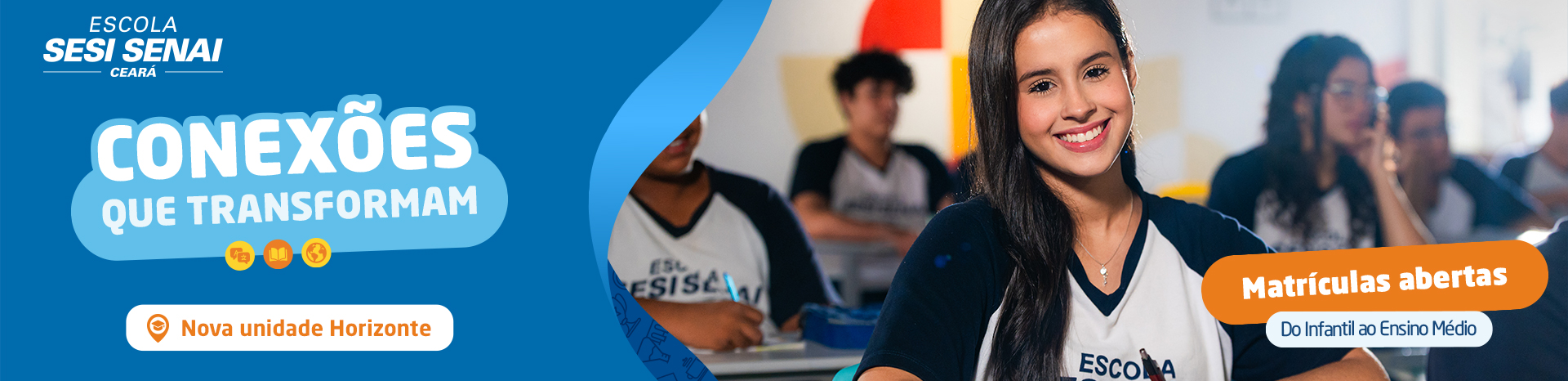 Banner Escola Sesi Senai
